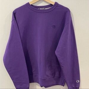 Champion Fleece Crewneck Medium Purple